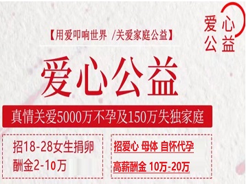 张家界捐卵助孕生子 爱心志愿者招募